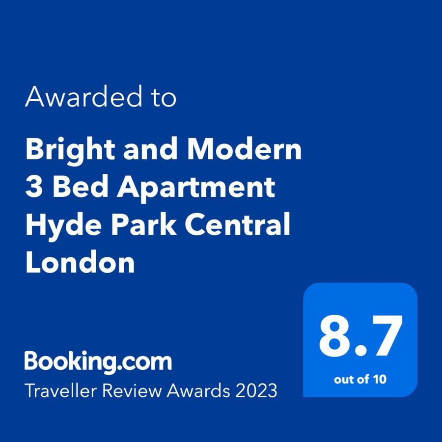 Appartement Bright And Modern 3 Bed Hyde Park Londres